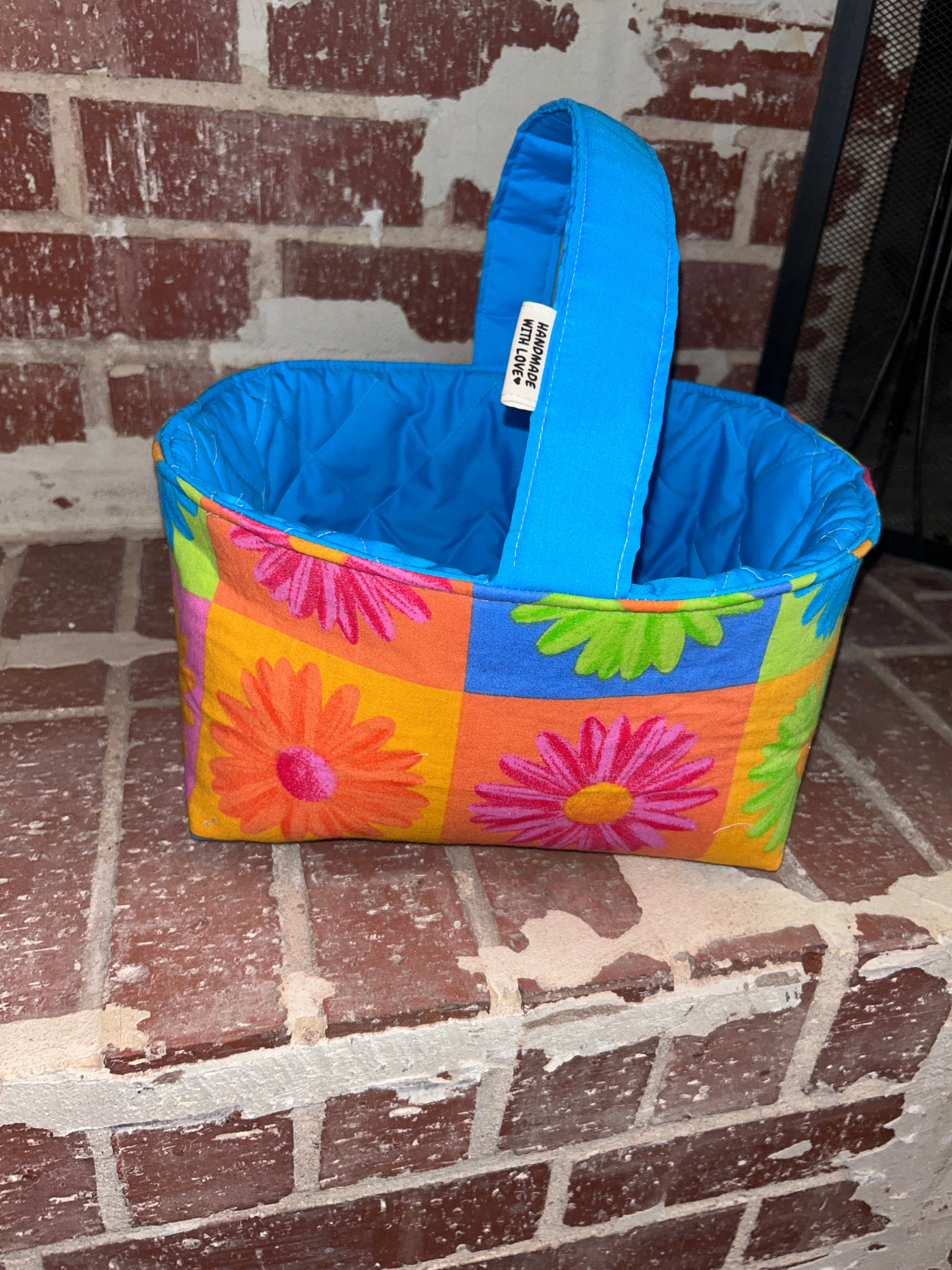 Handmade Fabric Easter Basket