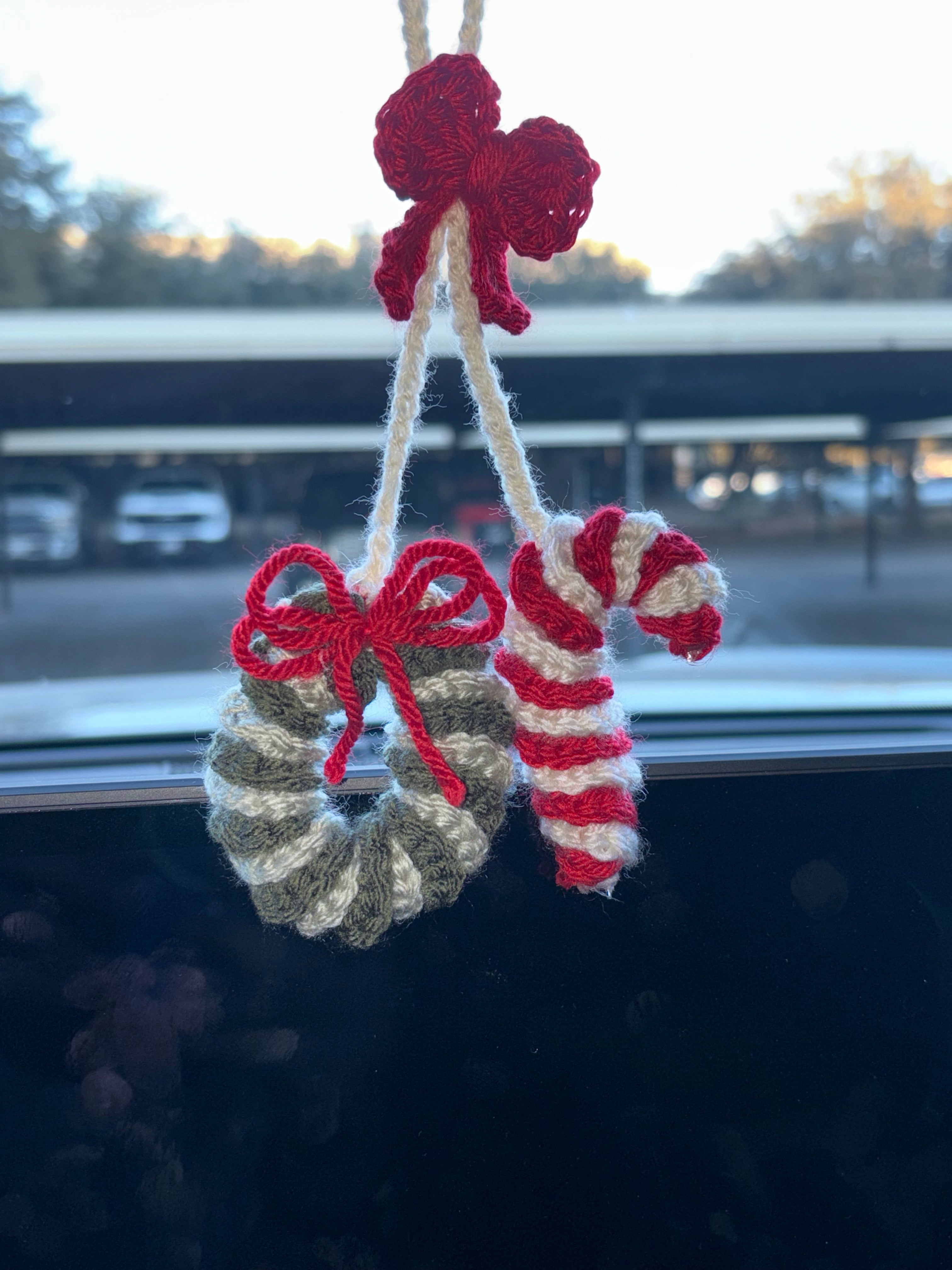 Candy Cane & Wreath Hanger