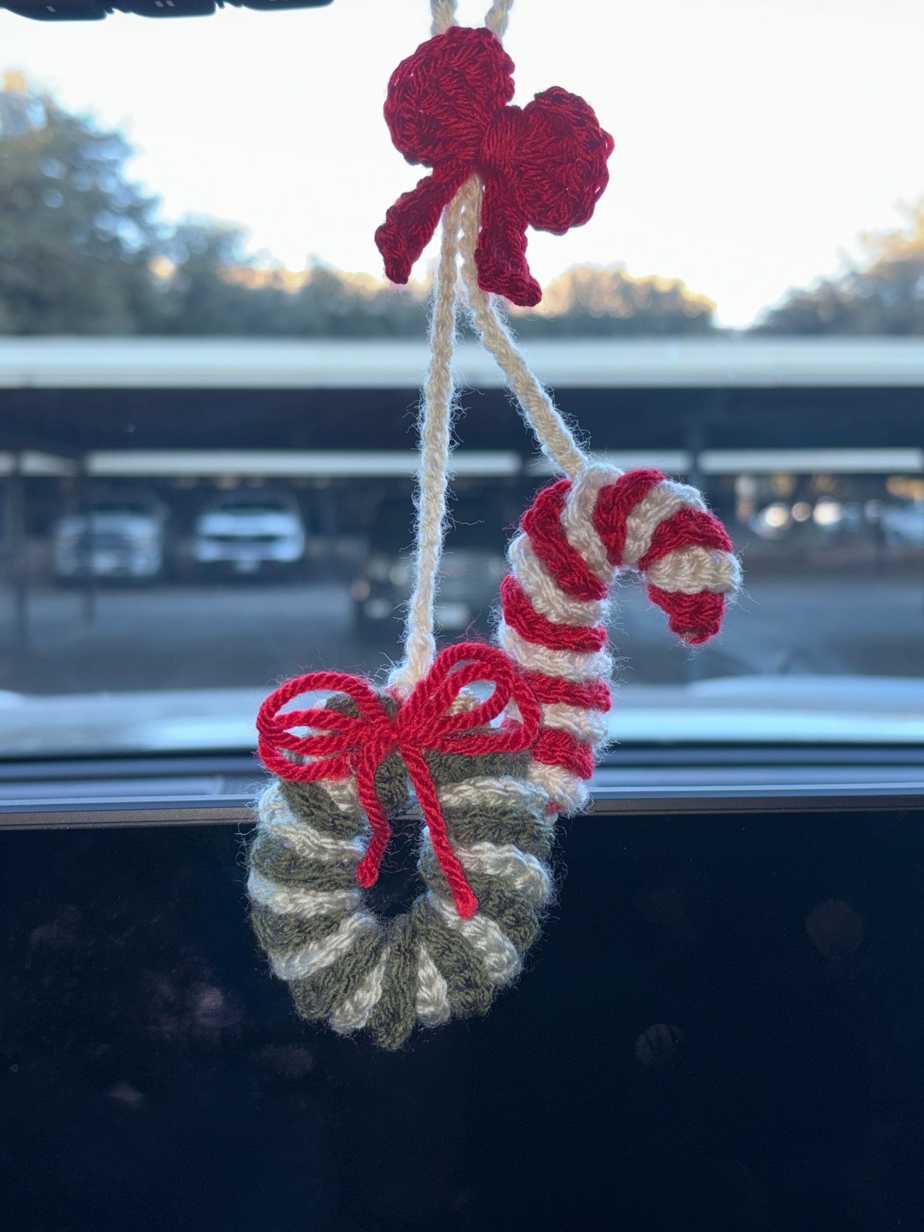 Candy Cane & Wreath Hanger